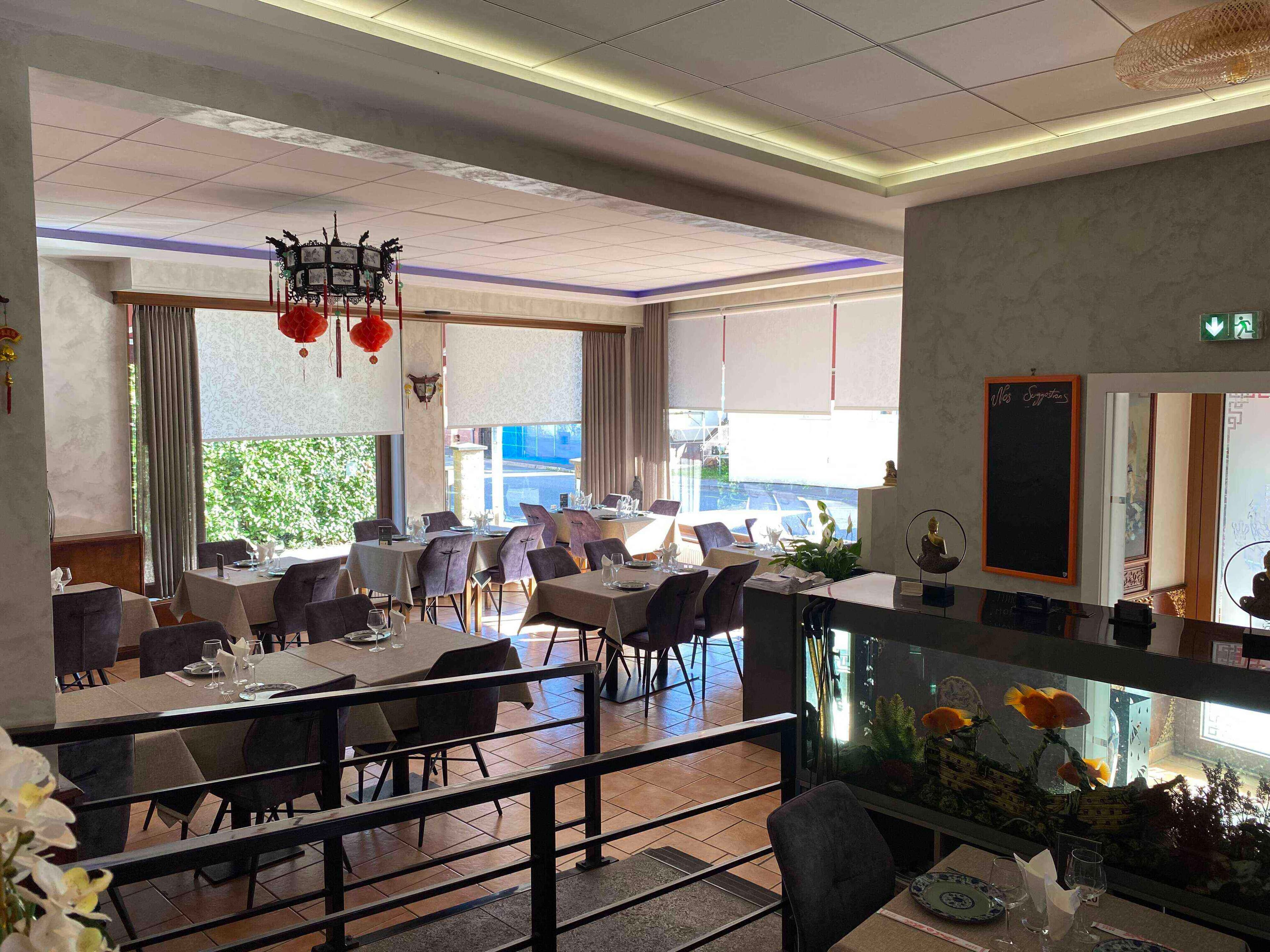 Ambiance feutrée du Restaurant L'Indochine